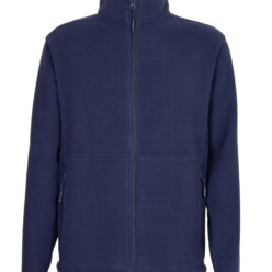 CCS-FB020 Mens Danby Recycled Full Zip Fleece Navy