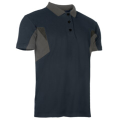 SYNQ Men's Pitcher Polo Shirt Navy/Grey
