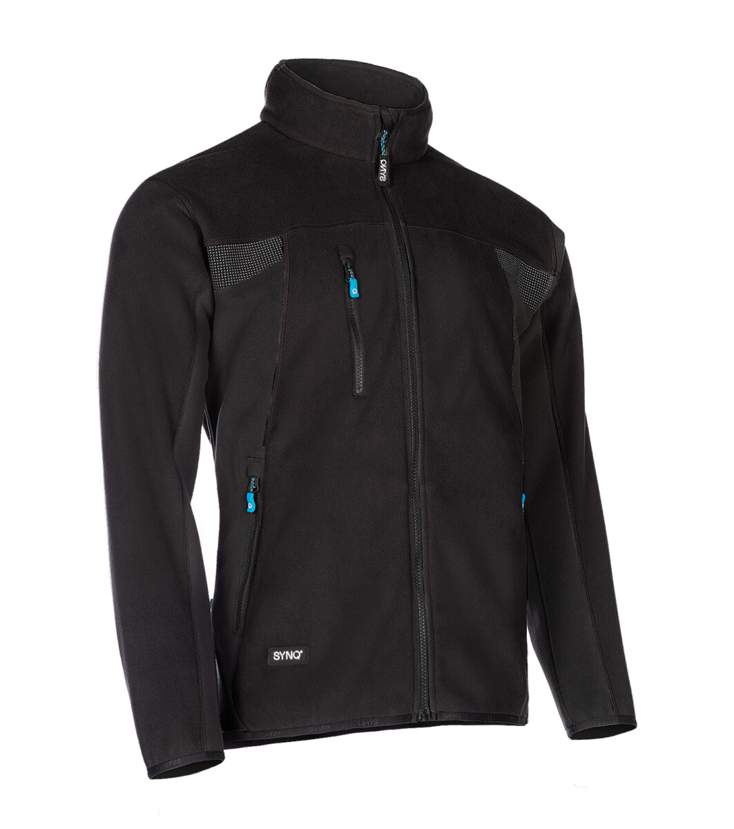 SYNQ Men's Outkick Fleece Jacket Black