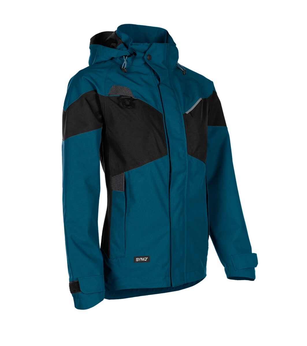 SYNQ Ladies Catcher Rain Jacket Petrol/Black