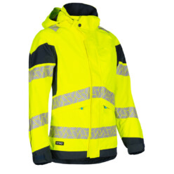 SYNQ Ladies Jacklight Hi Vis Rain Jacket