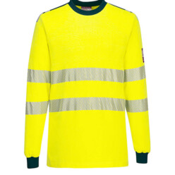 PW3 Modaflame Knit Hi-Vis FR Long Sleeve T-Shirt